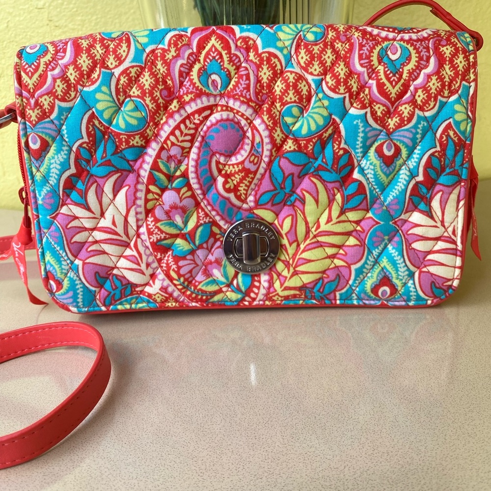 Vera Bradley Turnlock Crossbody